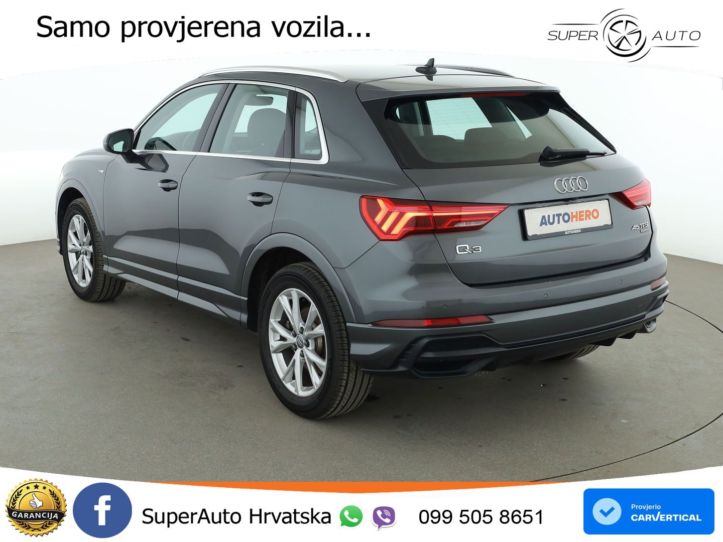 Audi Q3 45 TFSI (230 KS) quattro S tronic S line LED+GR SJED+ACC