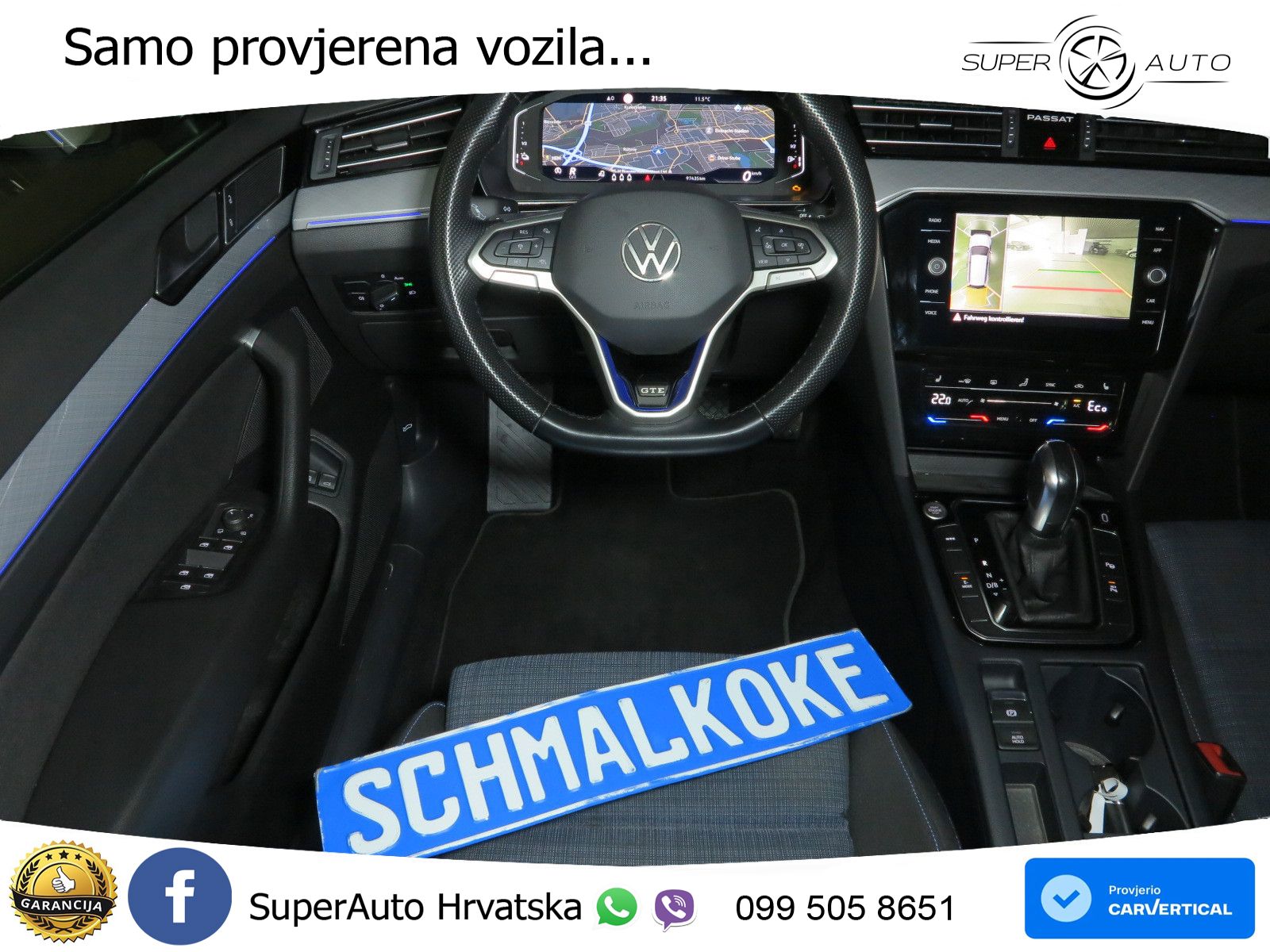 Volkswagen Passat Variant GTE 1.4 TSI (218 KS) DSG LED+GR SJED+ACC