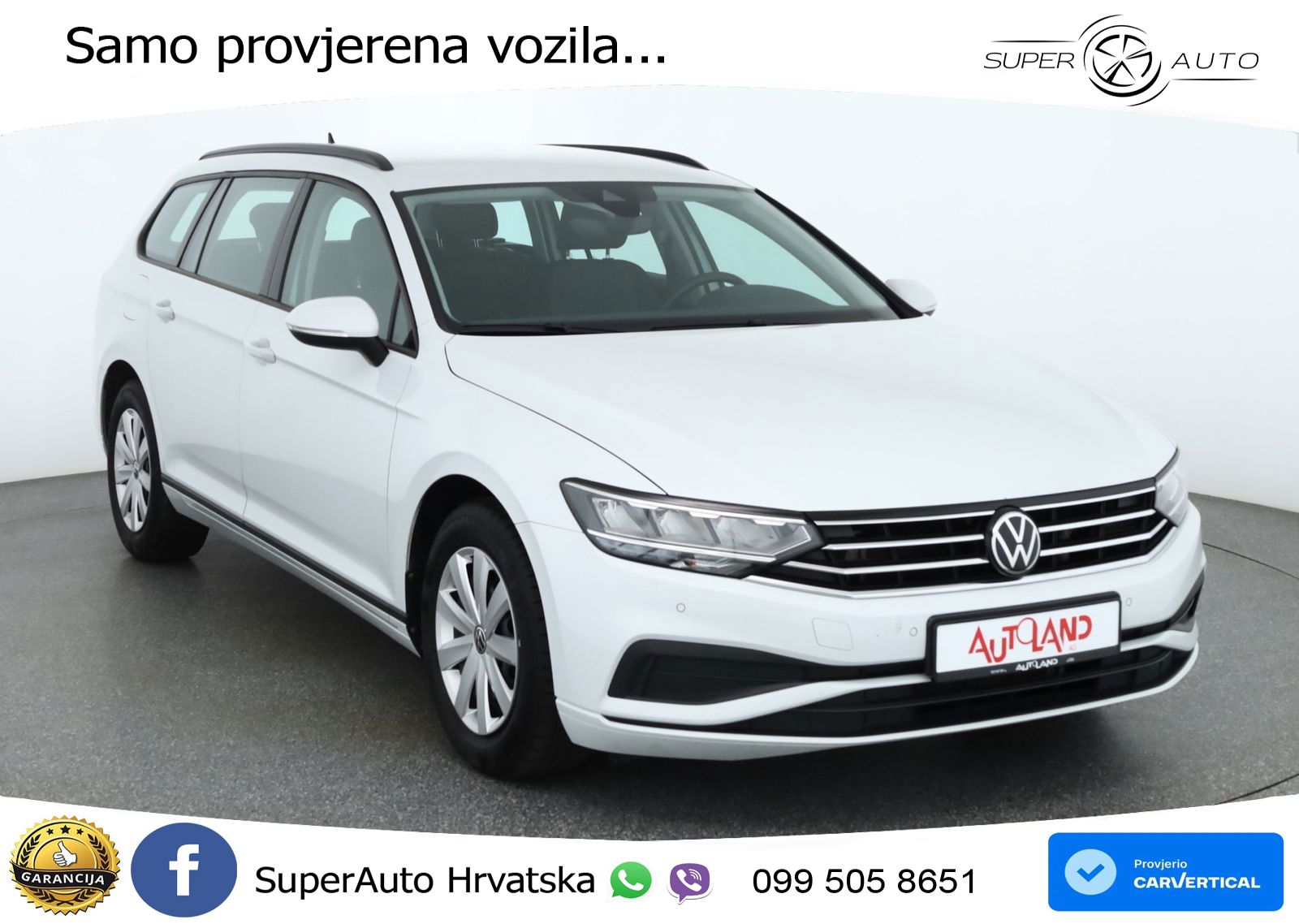 Volkswagen Passat Variant 1.5 TSI (150 KS) DSG ACT LED+GR SJED+ACC