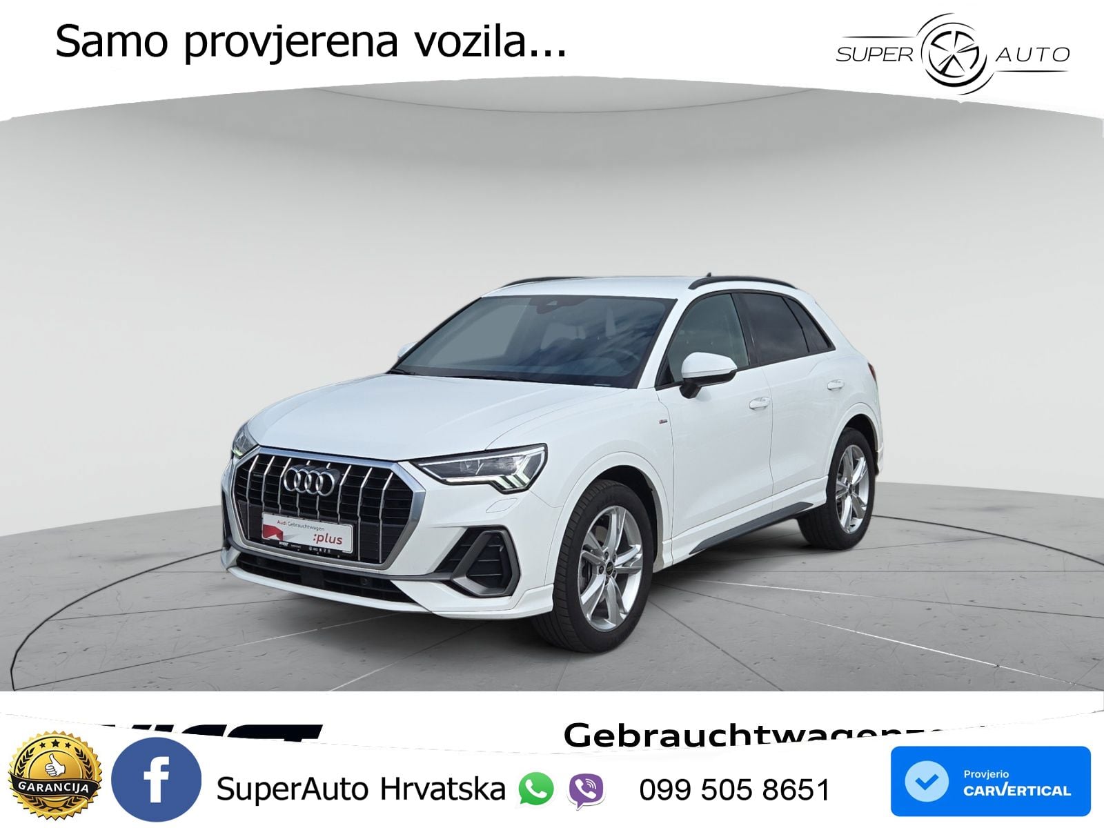 Audi Q3 45 TFSI (245 KS) quattro S tronic S line LED+GR SJED+ACC