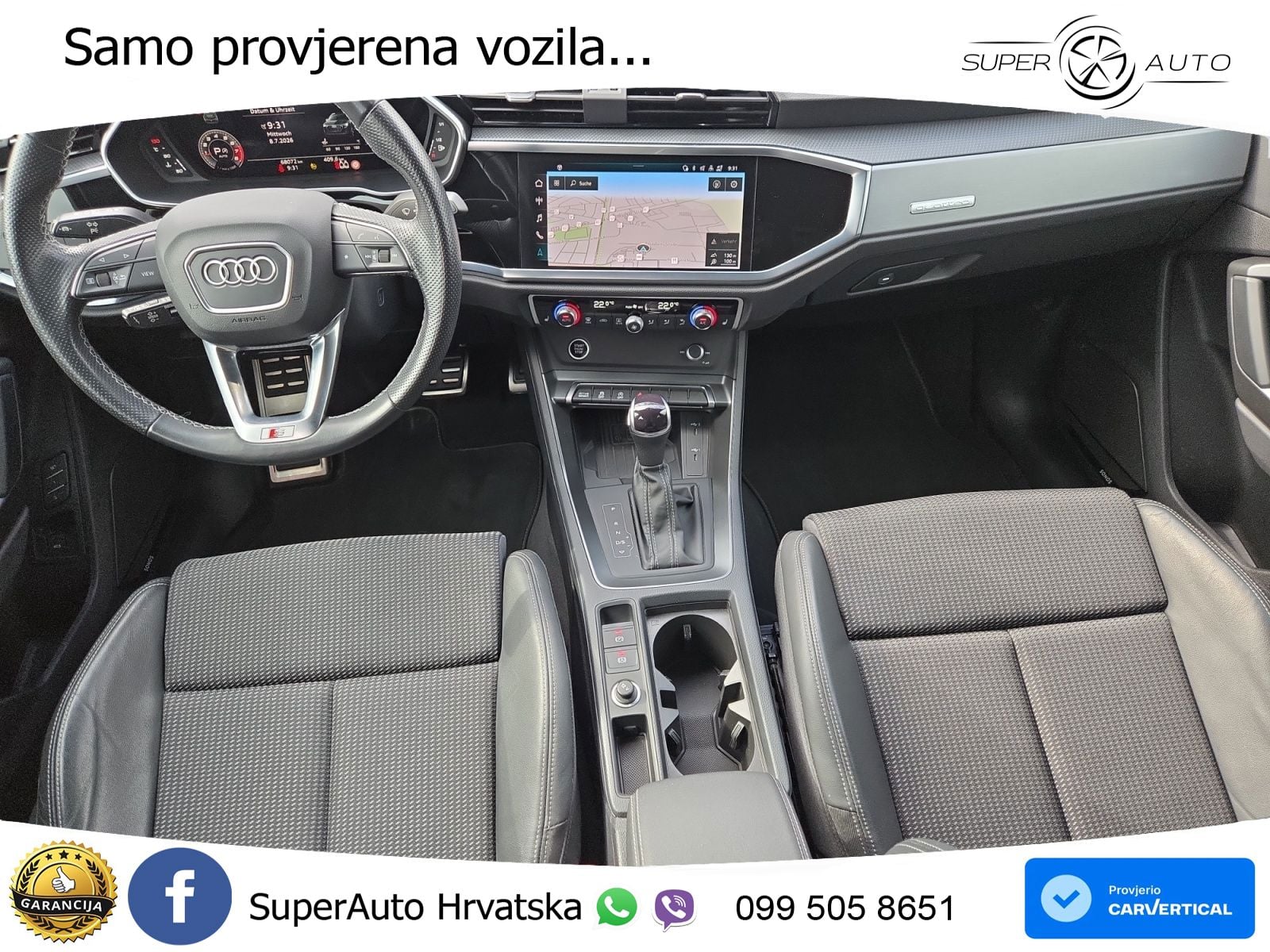 Audi Q3 45 TFSI (245 KS) quattro S tronic S line LED+GR SJED+ACC