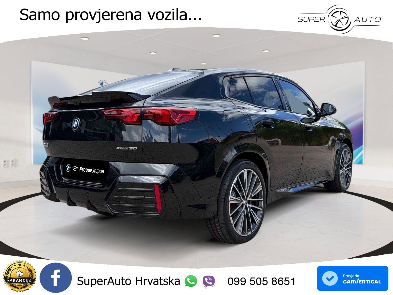 BMW iX2 66.5 kWh (313 KS) xDrive30