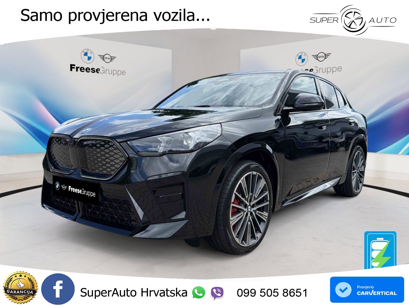 BMW iX2 66.5 kWh (313 KS) xDrive30