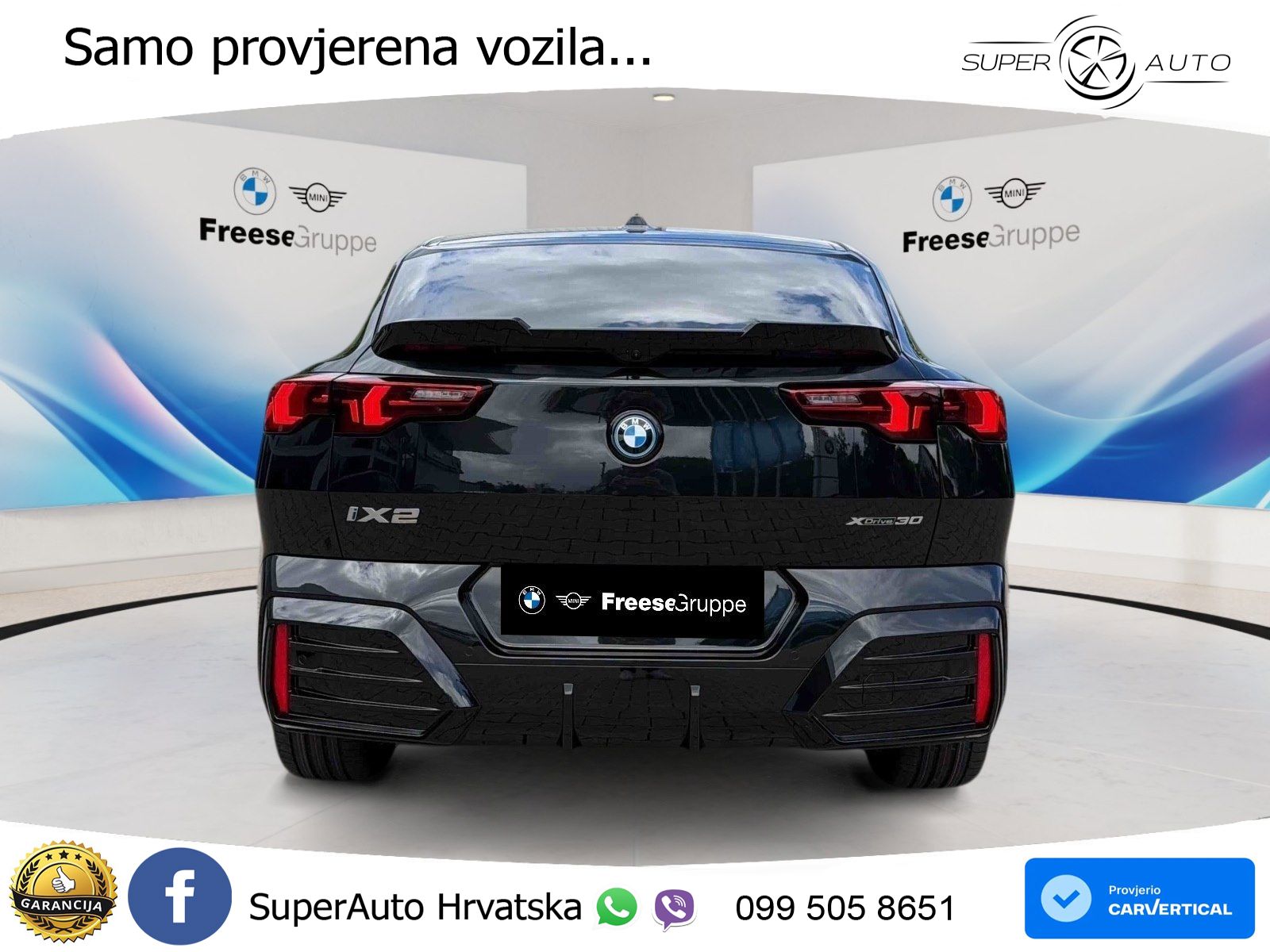 BMW iX2 66.5 kWh (313 KS) xDrive30