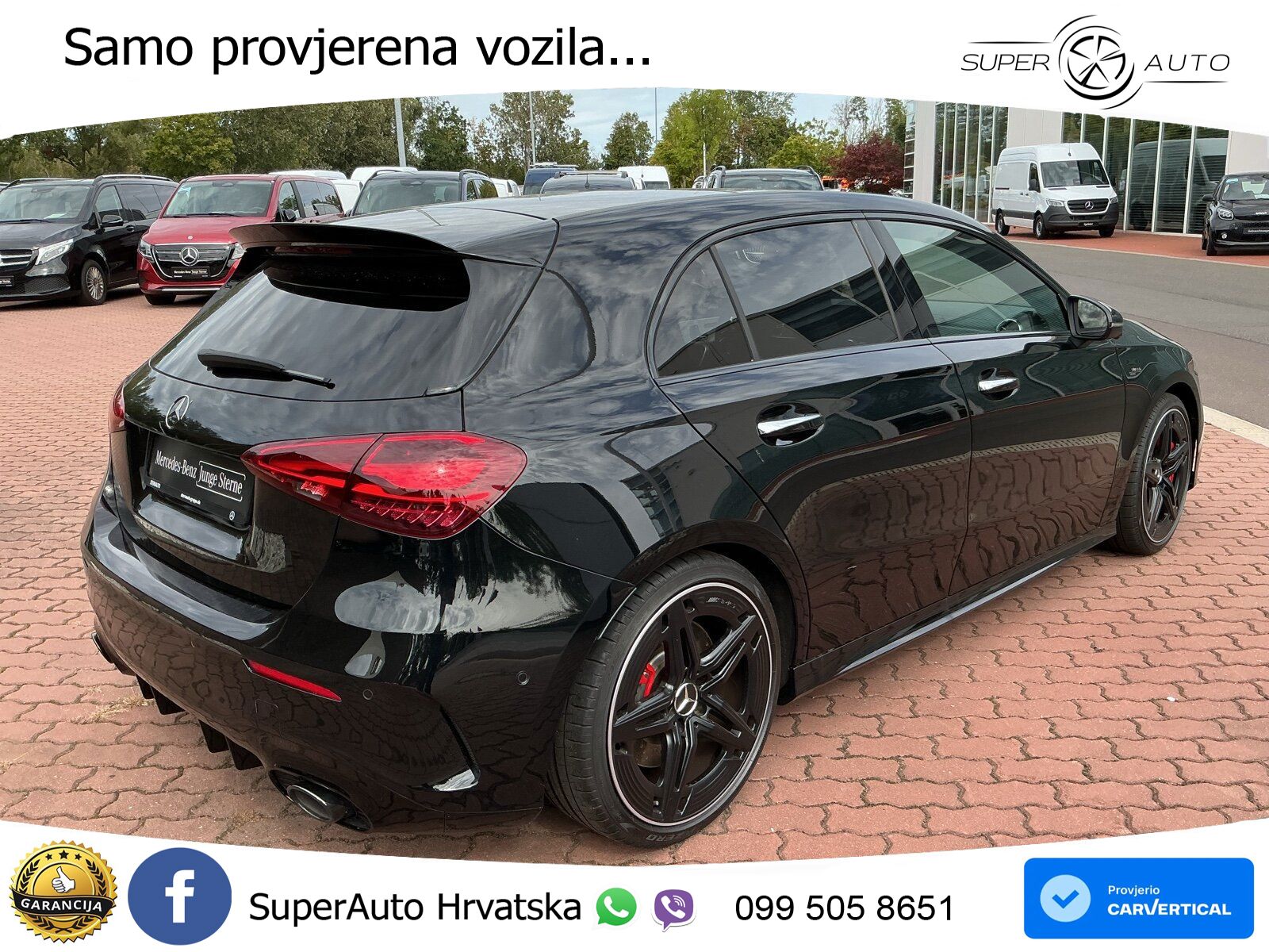 Mercedes-Benz AMG A 35 4MATIC AMG SPEEDSHIFT DCT ACC+HEAD+GR SJED+360+PANO