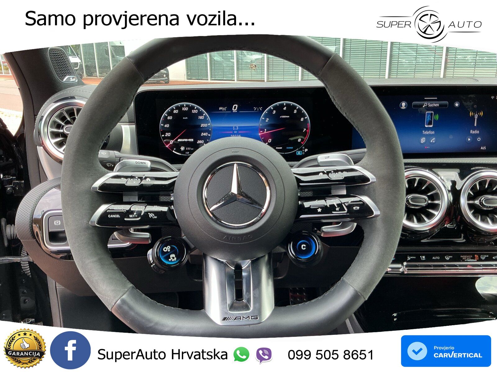 Mercedes-Benz AMG A 35 4MATIC AMG SPEEDSHIFT DCT ACC+HEAD+GR SJED+360+PANO