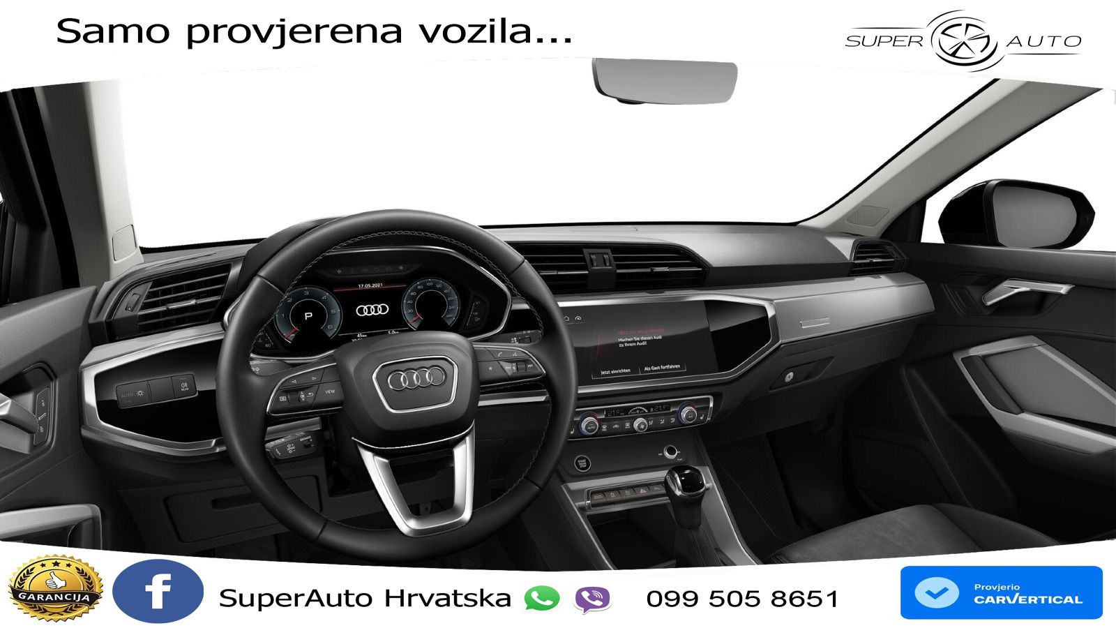Audi Q3 Sportback 40 TDI (200 KS) quattro S tronic S line LED+GR SJED+ACC