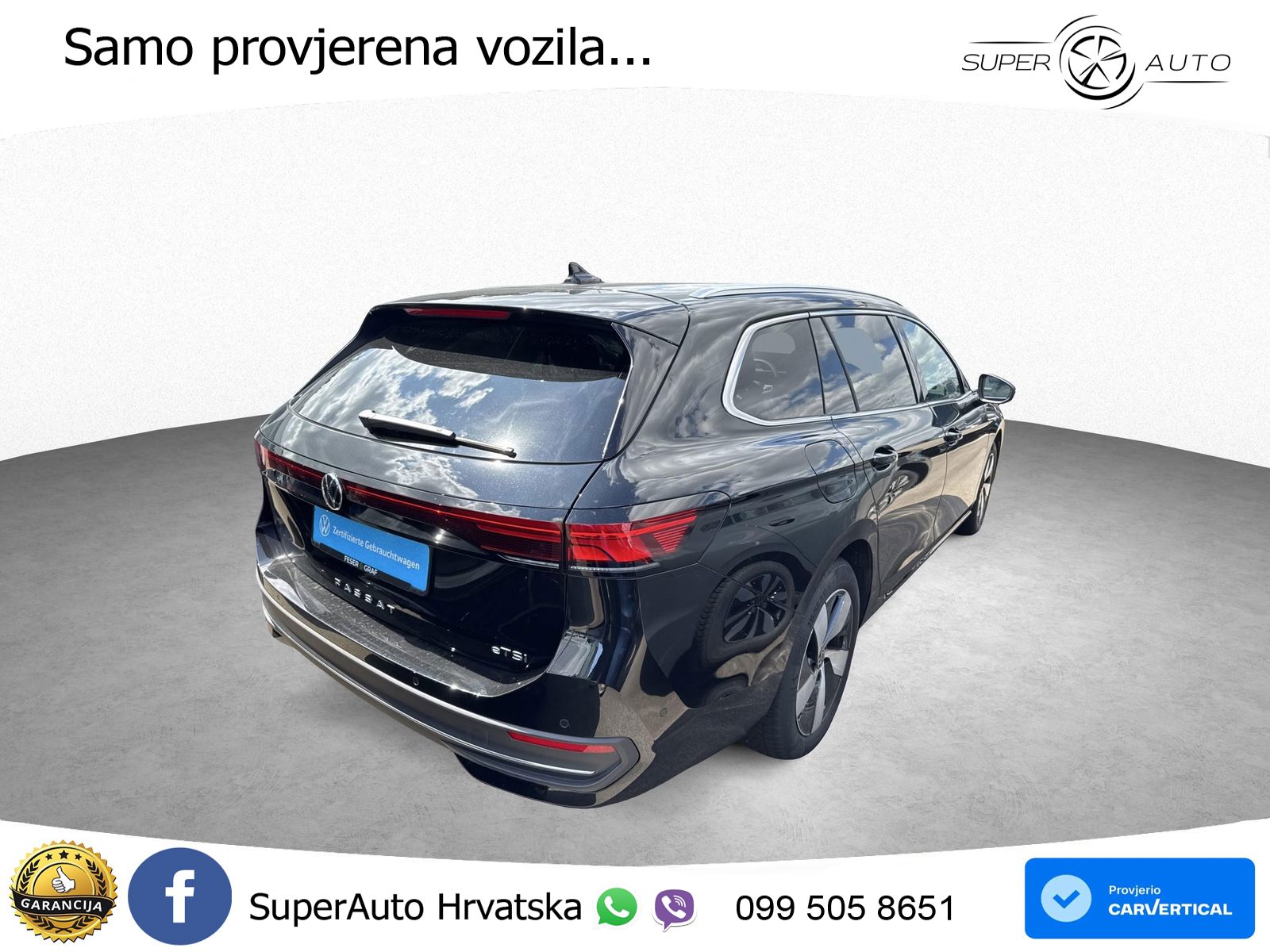 Volkswagen Passat Variant 1.5 eTSI (150 KS) DSG Business LED+GR SJED+ACC