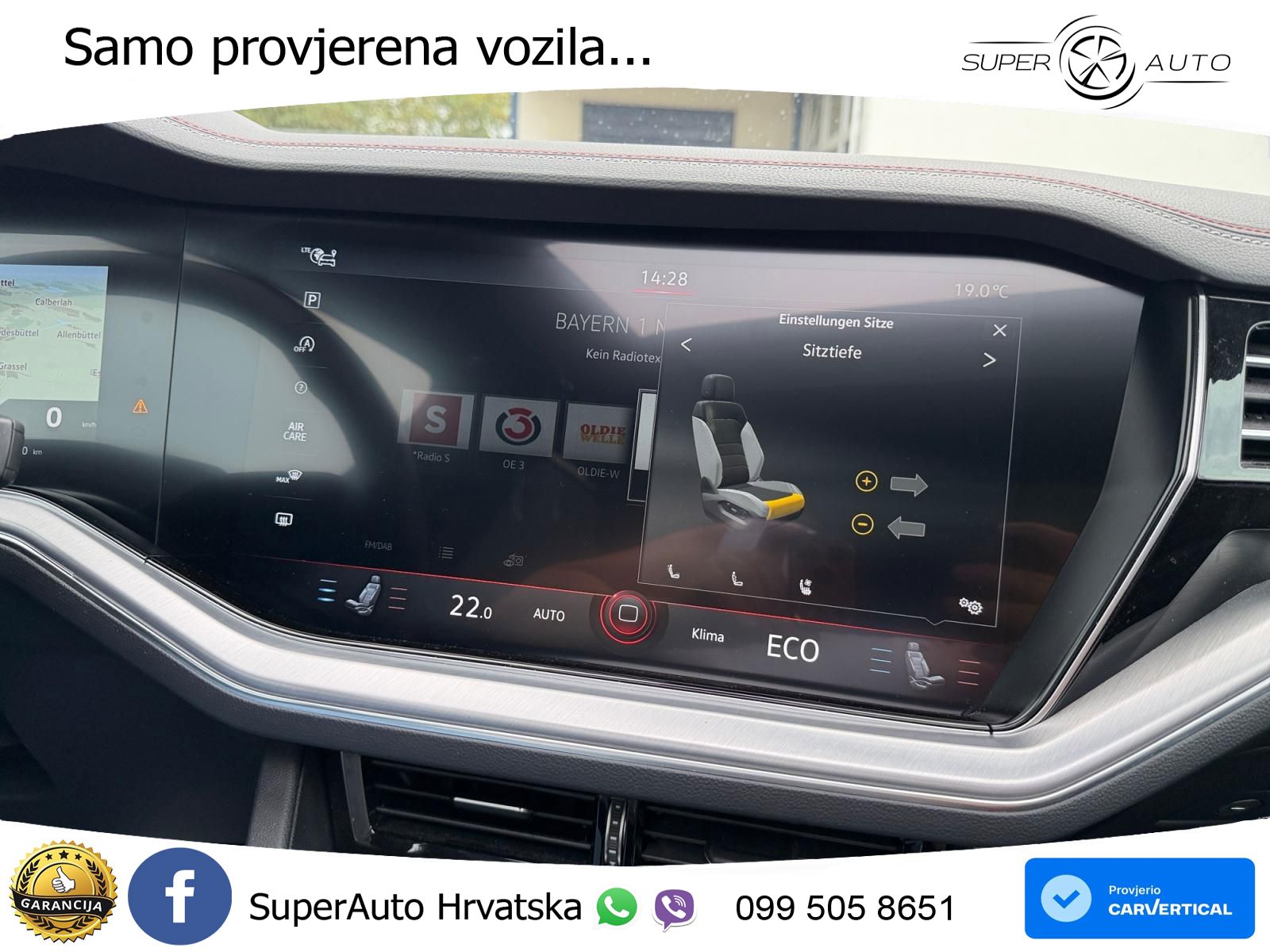 Volkswagen Touareg 3.0 V6 TDI (286 KS) 4MOTION Tiptronic R-Line ACC+HEAD+4xGR SJED+360+PANO