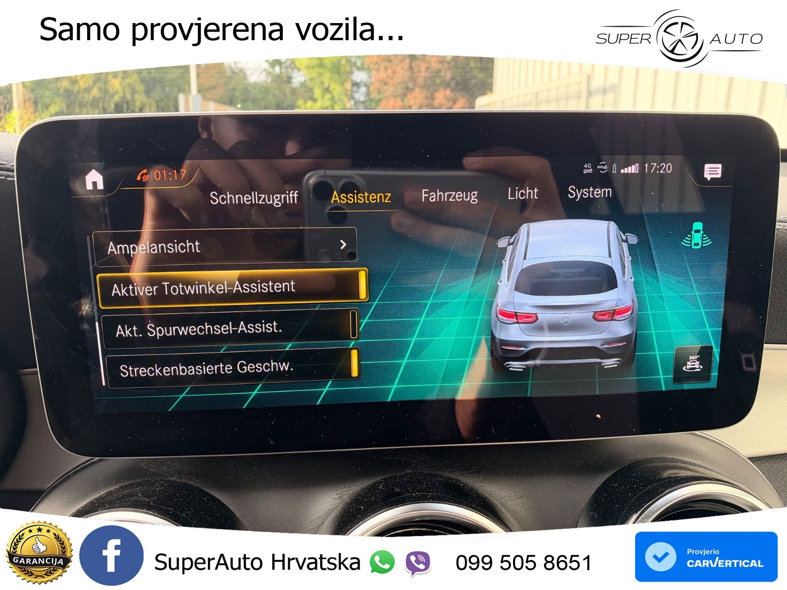 Mercedes GLC 400d (330 KS) 4MATIC 9G-TRONIC AMG ZRAČNI+ACC+4xGR SJED+360
