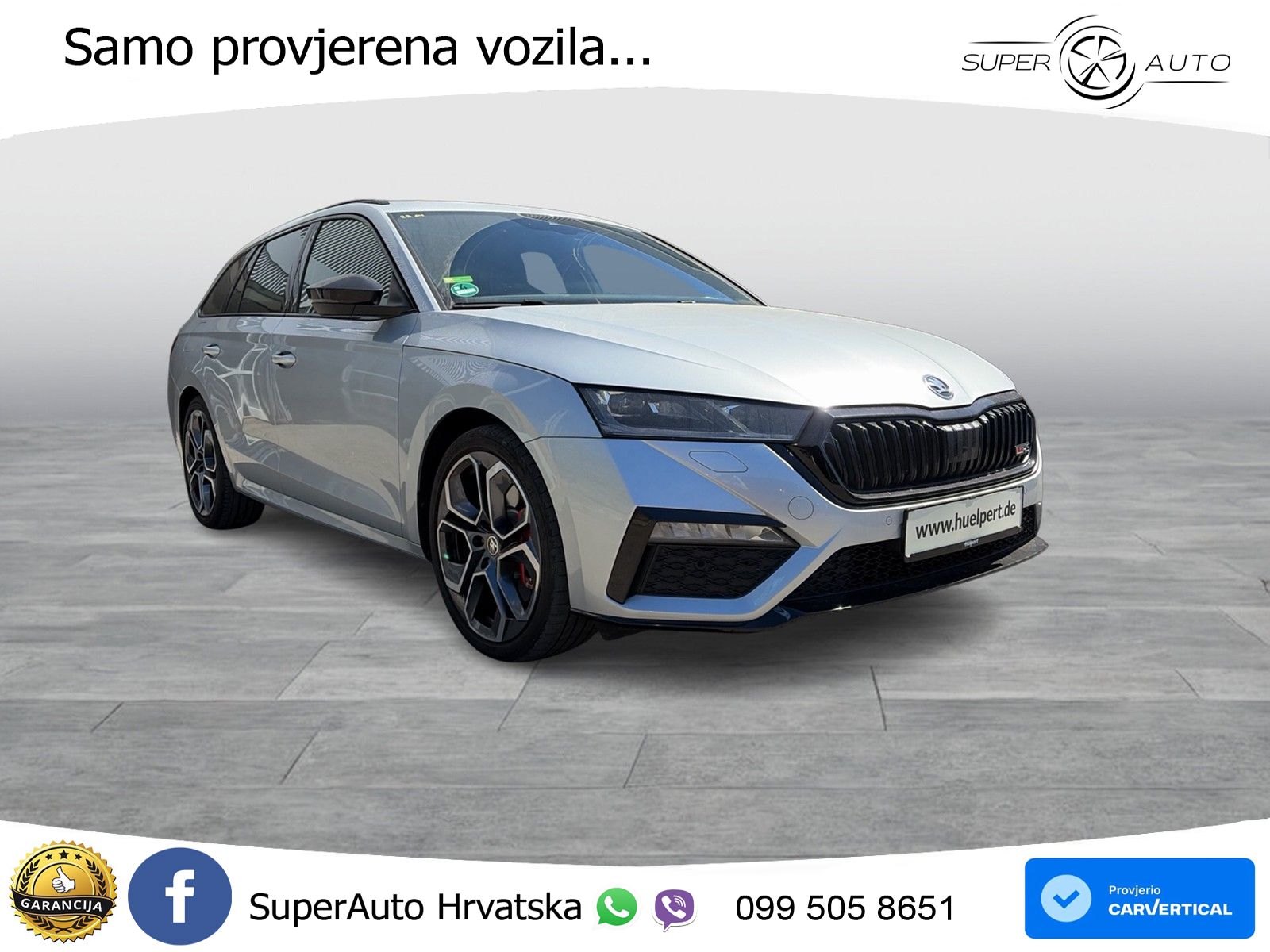 Škoda Octavia Combi RS 2.0 TSI (245 KS) DSG LED+GR SJED+ACC