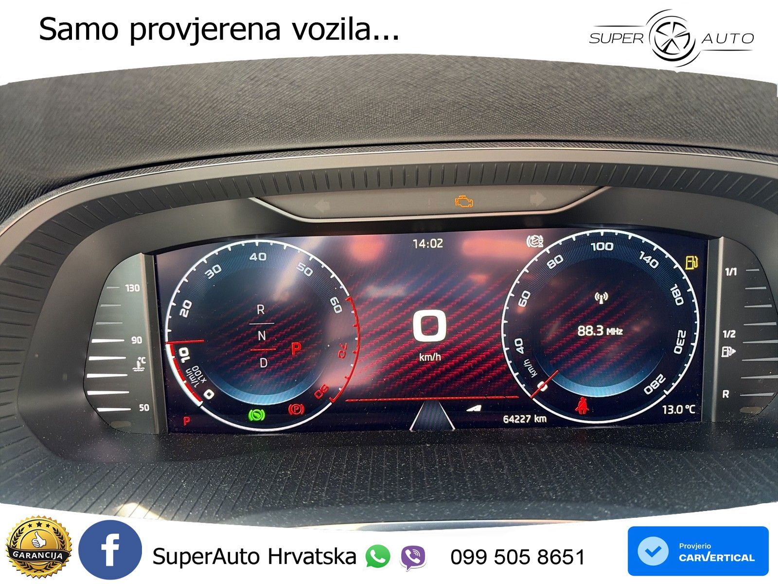 Škoda Octavia Combi RS 2.0 TSI (245 KS) DSG LED+GR SJED+ACC