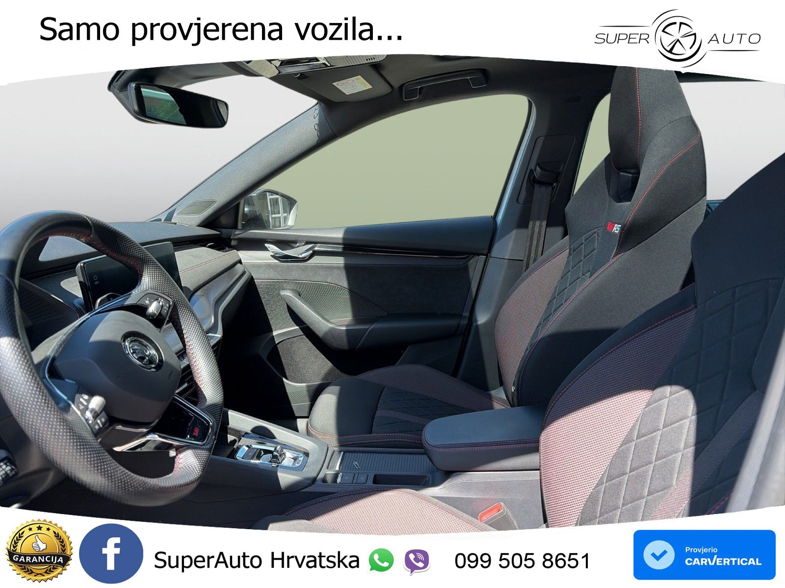 Škoda Octavia Combi RS 2.0 TSI (245 KS) DSG LED+GR SJED+ACC