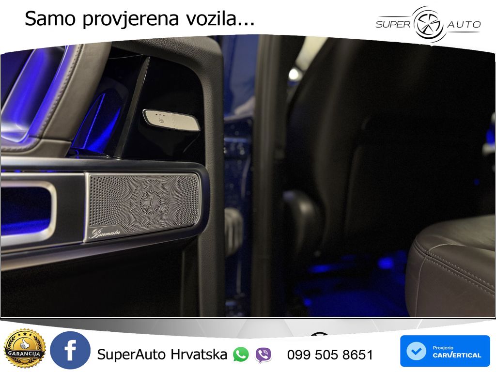 Mercedes AMG G 63 Long V8 (585 KS) 4MATIC 9G-TRONIC AMG SPEEDSHIFT PLUS LED+GR SJED+ACC