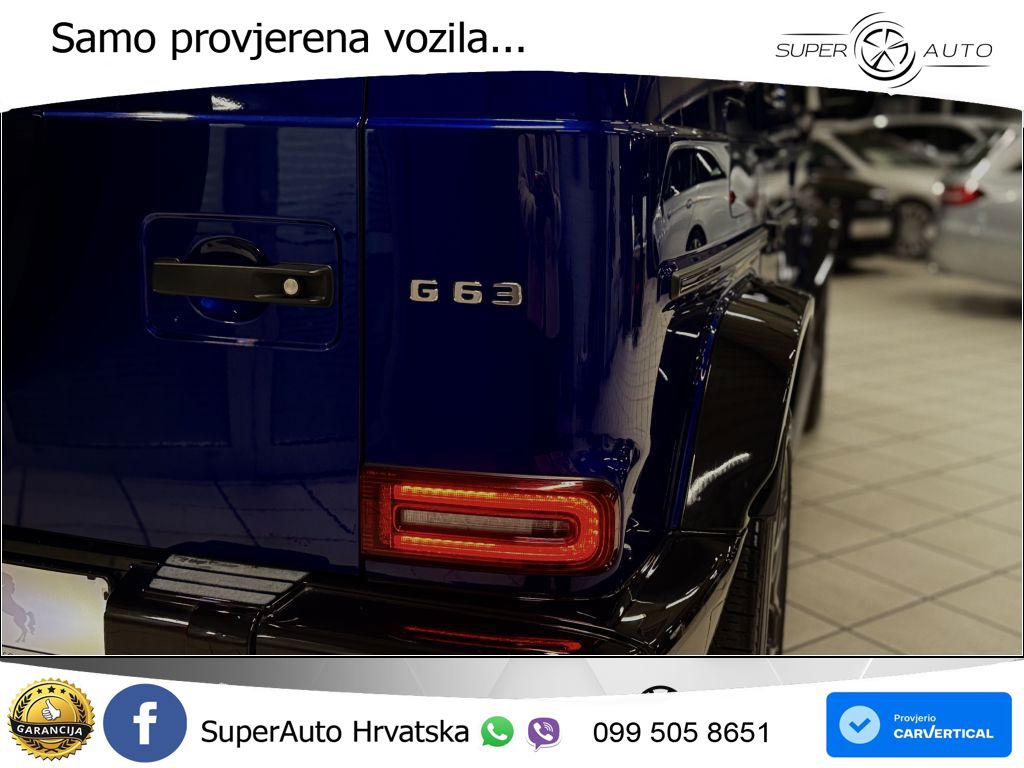 Mercedes AMG G 63 Long V8 (585 KS) 4MATIC 9G-TRONIC AMG SPEEDSHIFT PLUS LED+GR SJED+ACC