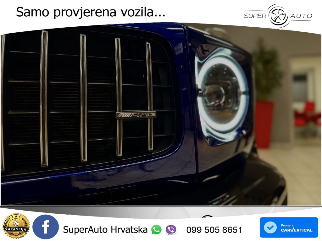 Mercedes AMG G 63 Long V8 (585 KS) 4MATIC 9G-TRONIC AMG SPEEDSHIFT PLUS LED+GR SJED+ACC