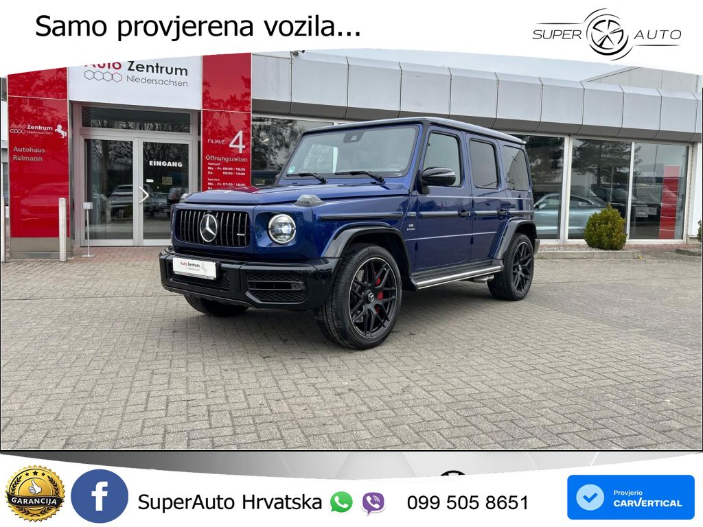 Mercedes AMG G 63 Long V8 (585 KS) 4MATIC 9G-TRONIC AMG SPEEDSHIFT PLUS LED+GR SJED+ACC