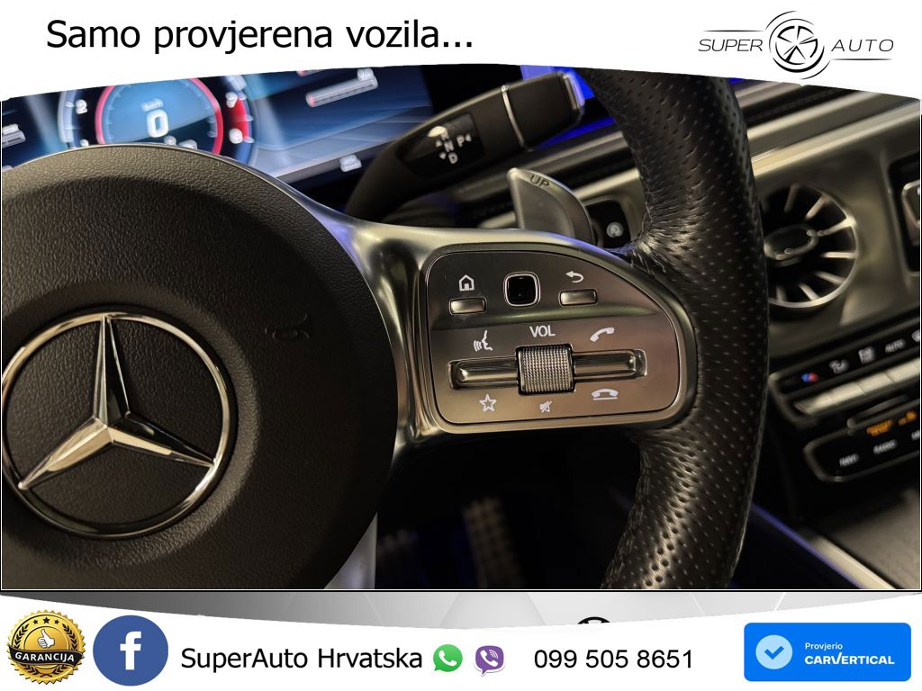 Mercedes AMG G 63 Long V8 (585 KS) 4MATIC 9G-TRONIC AMG SPEEDSHIFT PLUS LED+GR SJED+ACC