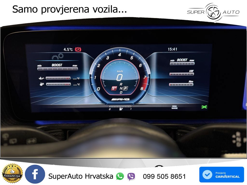 Mercedes AMG G 63 Long V8 (585 KS) 4MATIC 9G-TRONIC AMG SPEEDSHIFT PLUS LED+GR SJED+ACC