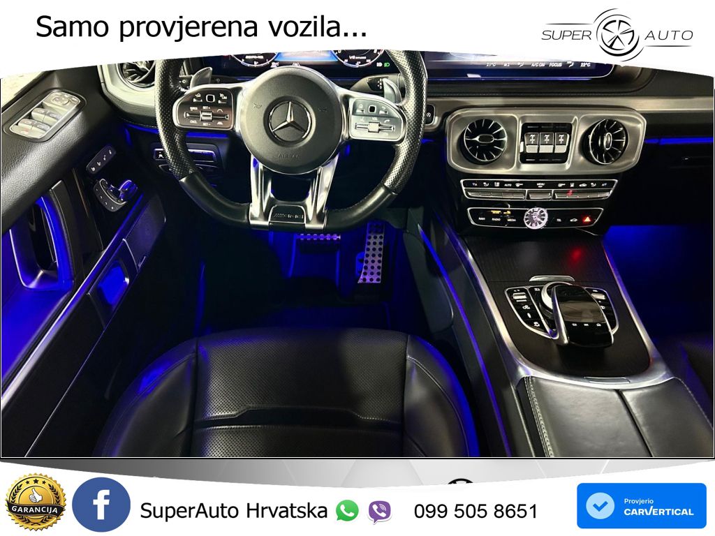 Mercedes AMG G 63 Long V8 (585 KS) 4MATIC 9G-TRONIC AMG SPEEDSHIFT PLUS LED+GR SJED+ACC