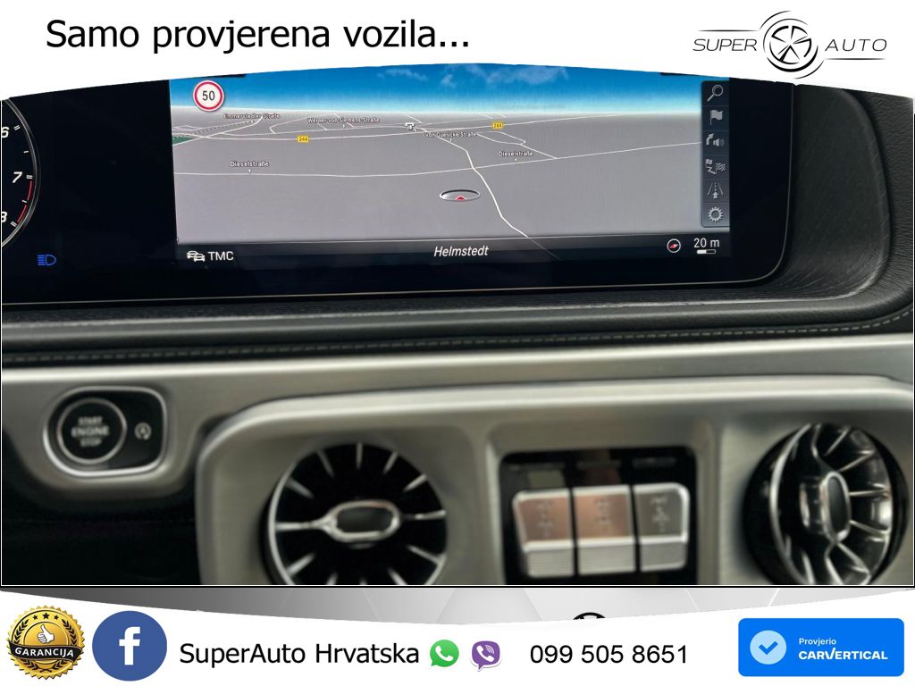 Mercedes AMG G 63 Long V8 (585 KS) 4MATIC 9G-TRONIC AMG SPEEDSHIFT PLUS LED+GR SJED+ACC