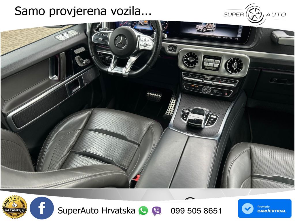 Mercedes AMG G 63 Long V8 (585 KS) 4MATIC 9G-TRONIC AMG SPEEDSHIFT PLUS LED+GR SJED+ACC