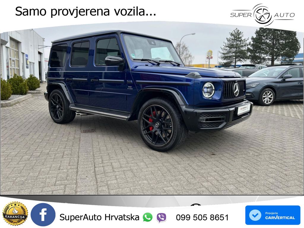 Mercedes AMG G 63 Long V8 (585 KS) 4MATIC 9G-TRONIC AMG SPEEDSHIFT PLUS LED+GR SJED+ACC