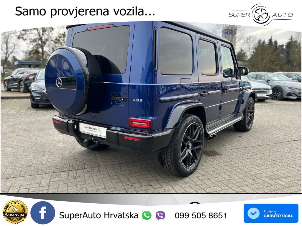 Mercedes AMG G 63 Long V8 (585 KS) 4MATIC 9G-TRONIC AMG SPEEDSHIFT PLUS LED+GR SJED+ACC