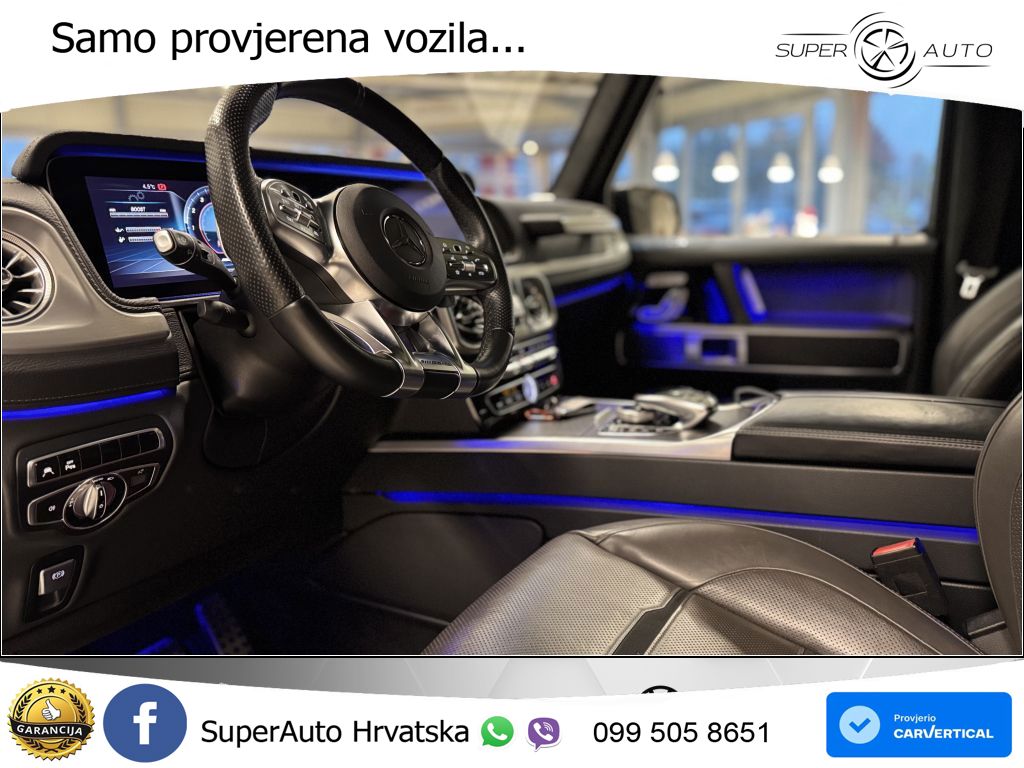 Mercedes AMG G 63 Long V8 (585 KS) 4MATIC 9G-TRONIC AMG SPEEDSHIFT PLUS LED+GR SJED+ACC