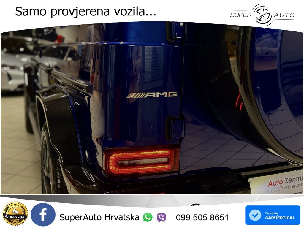 Mercedes AMG G 63 Long V8 (585 KS) 4MATIC 9G-TRONIC AMG SPEEDSHIFT PLUS LED+GR SJED+ACC