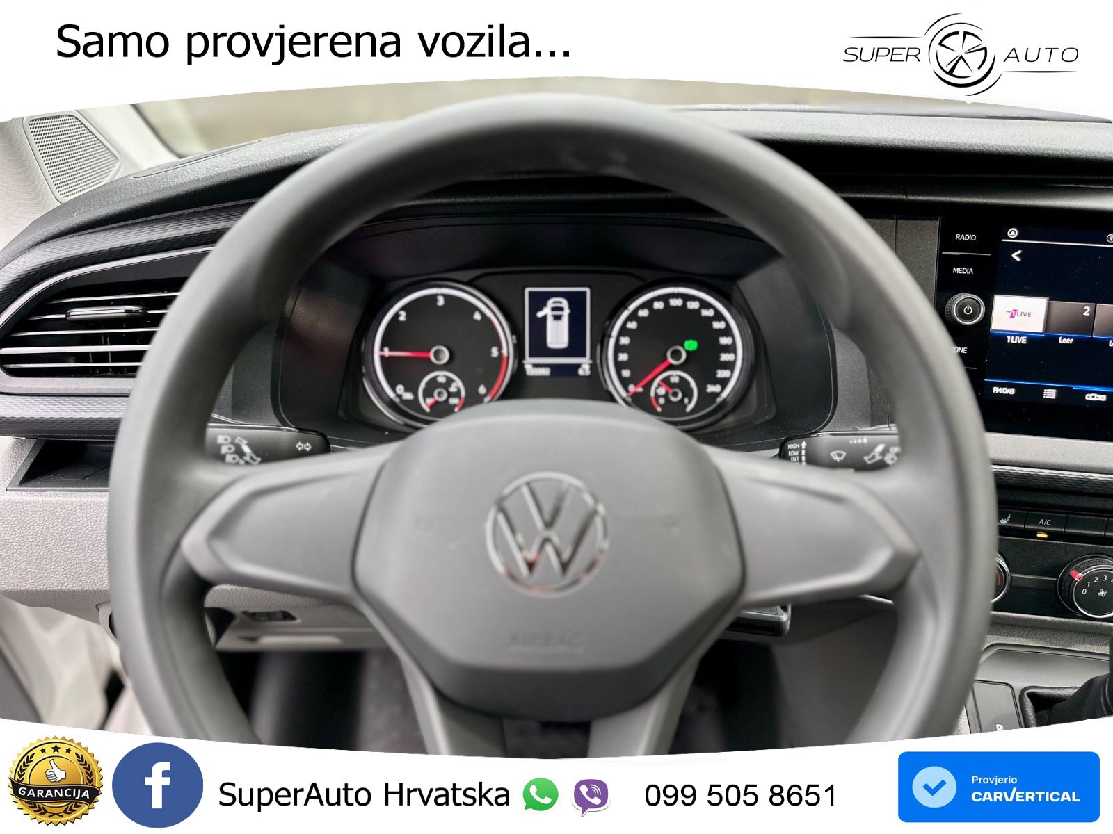Volkswagen T6.1 Transporter Kasten Lang L2 Stand HZ. TOP.. 150 KS