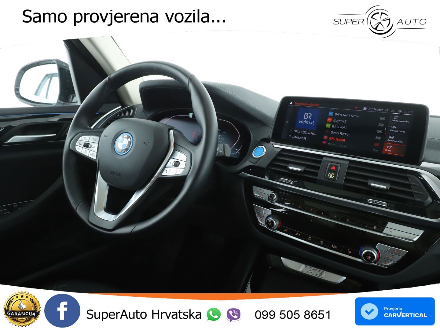BMW iX3 80 kWh (286 KS) LED+GR SJED+ACC