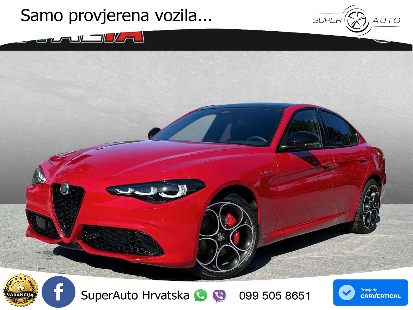 Alfa Romeo Giulia 2.0 Turbo (280 KS) Q4 Automatic
