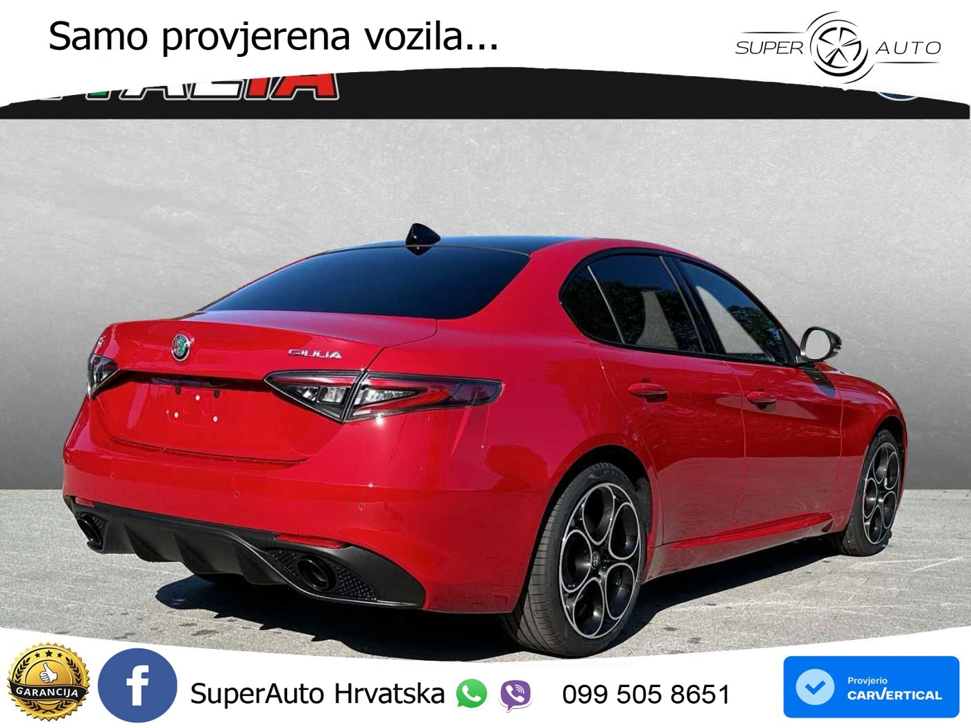 Alfa Romeo Giulia 2.0 Turbo (280 KS) Q4 Automatic