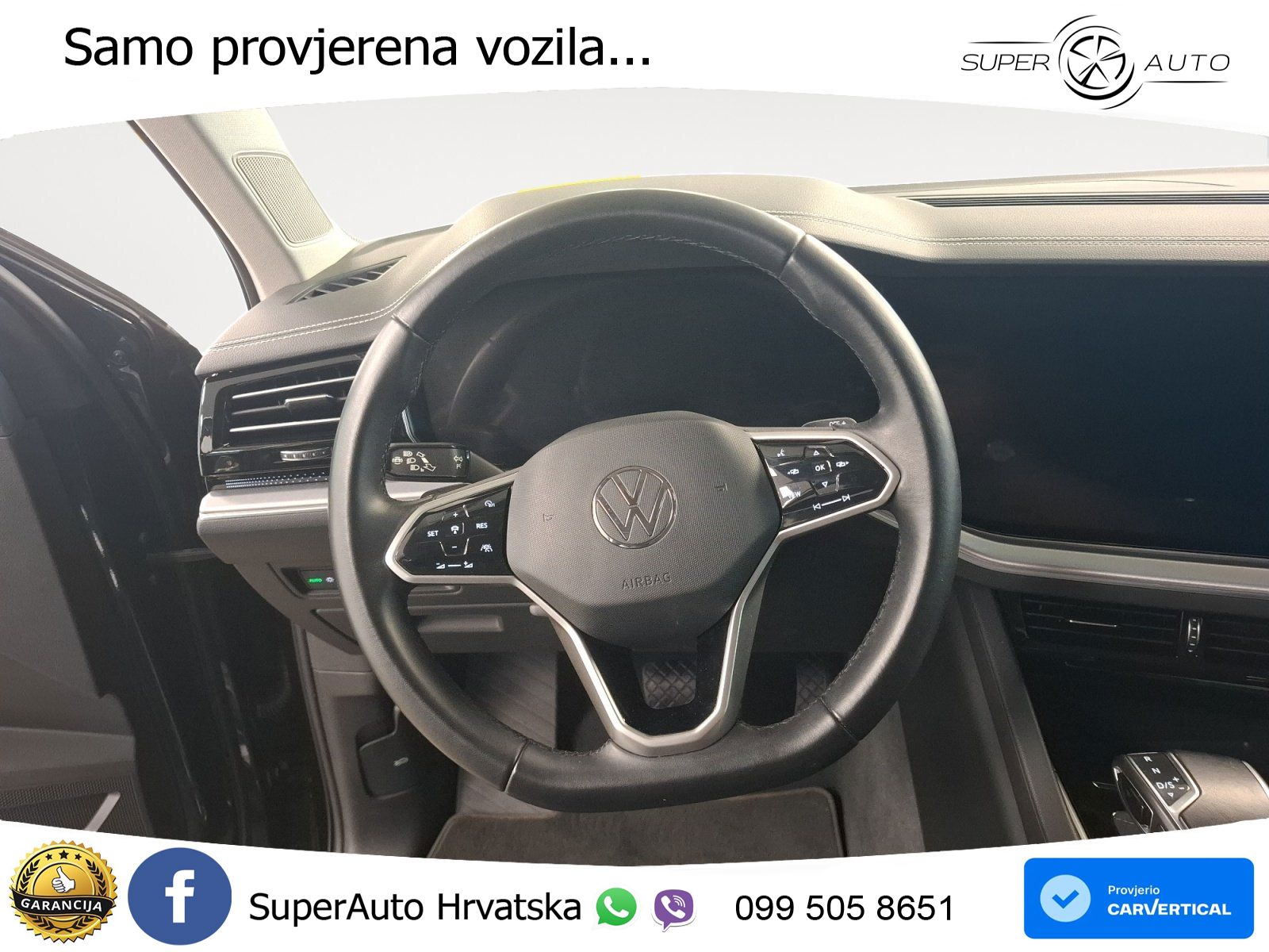 Volkswagen Touareg 3.0 V6 TDI (231 KS) 4MOTION Tiptronic R-Line ZRAČNI+ACC+4xGR SJED+KAM