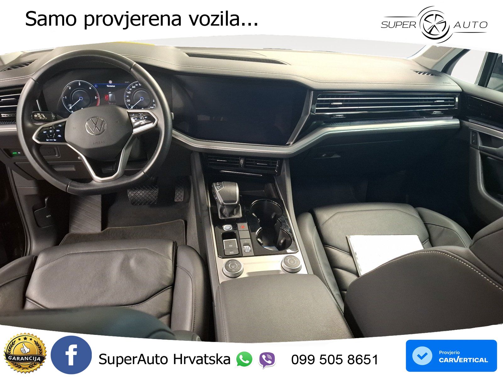 Volkswagen Touareg 3.0 V6 TDI (231 KS) 4MOTION Tiptronic R-Line ZRAČNI+ACC+4xGR SJED+KAM