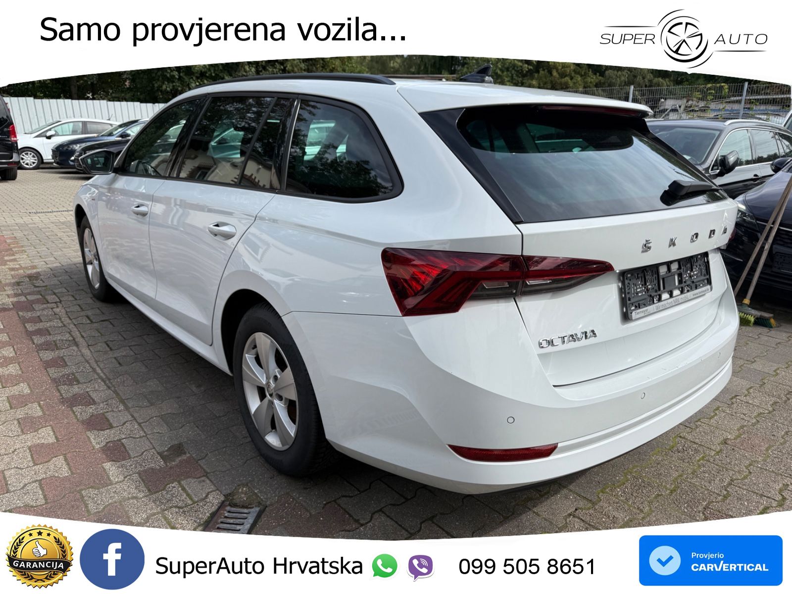 Škoda Octavia Combi 2.0 TDI (150 KS) DSG LED+GR SJED+ACC
