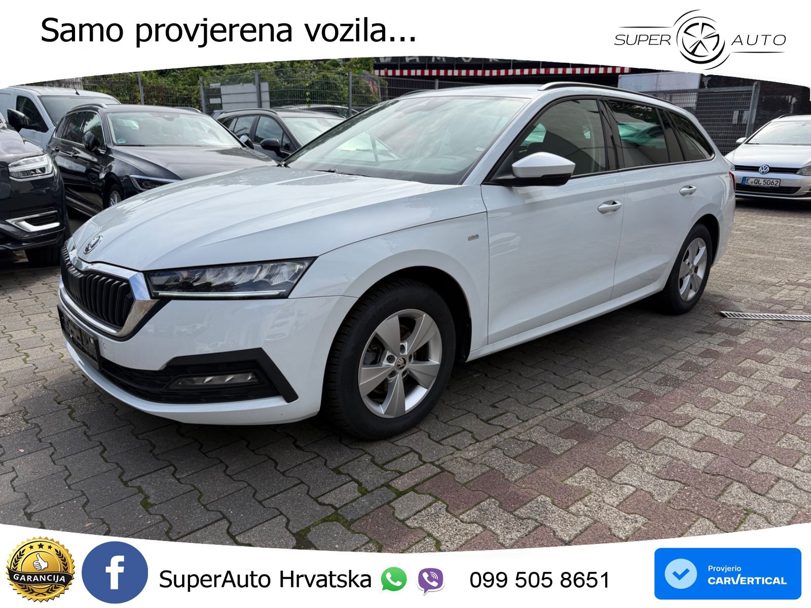 Škoda Octavia Combi 2.0 TDI (150 KS) DSG LED+GR SJED+ACC