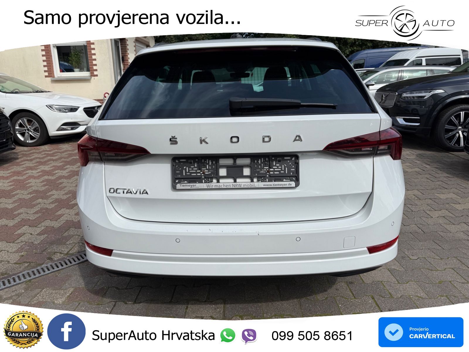 Škoda Octavia Combi 2.0 TDI (150 KS) DSG LED+GR SJED+ACC