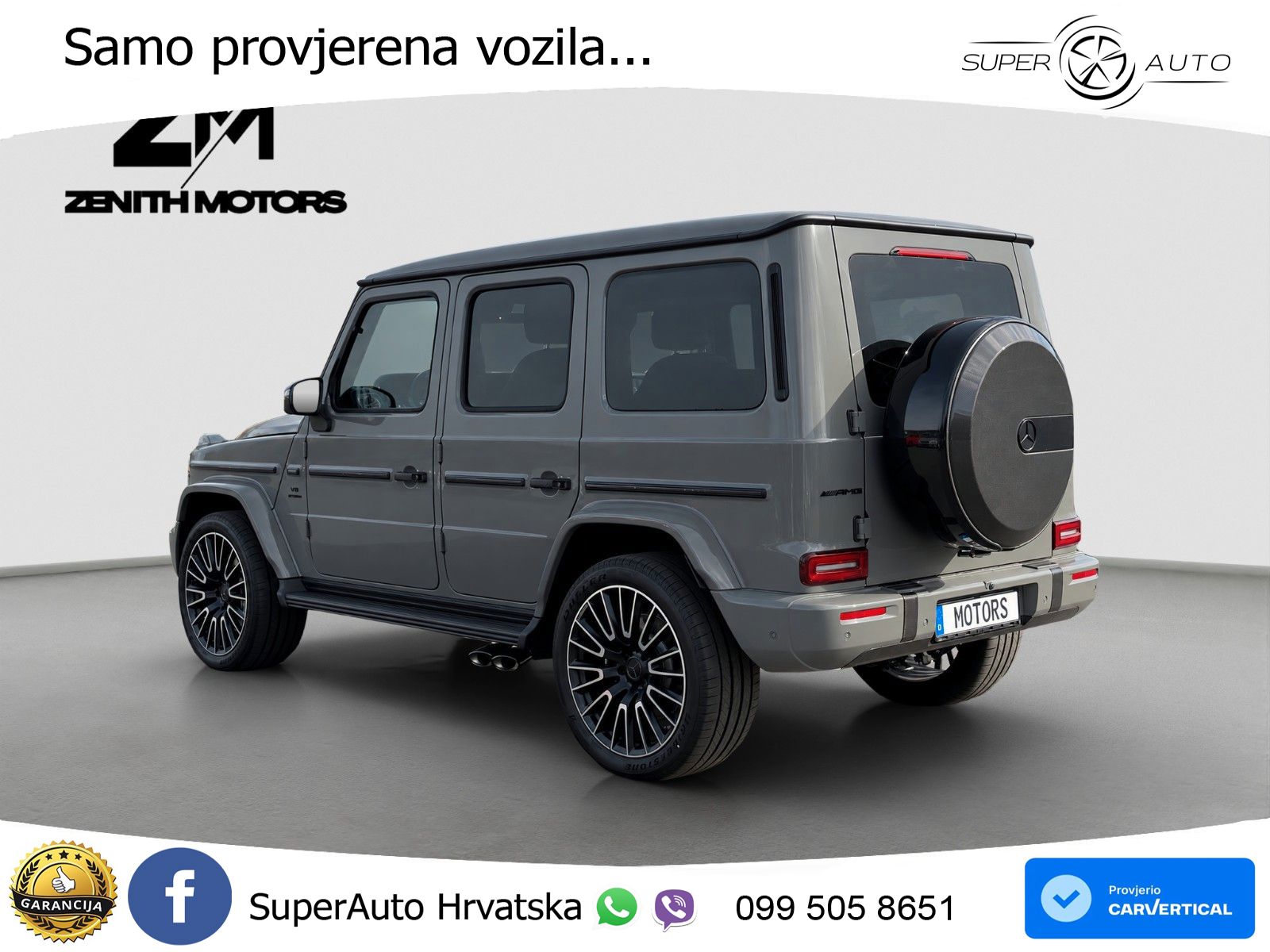 Mercedes AMG G 63 Long V8 (585 KS) 4MATIC 9G-TRONIC AMG SPEEDSHIFT TCT