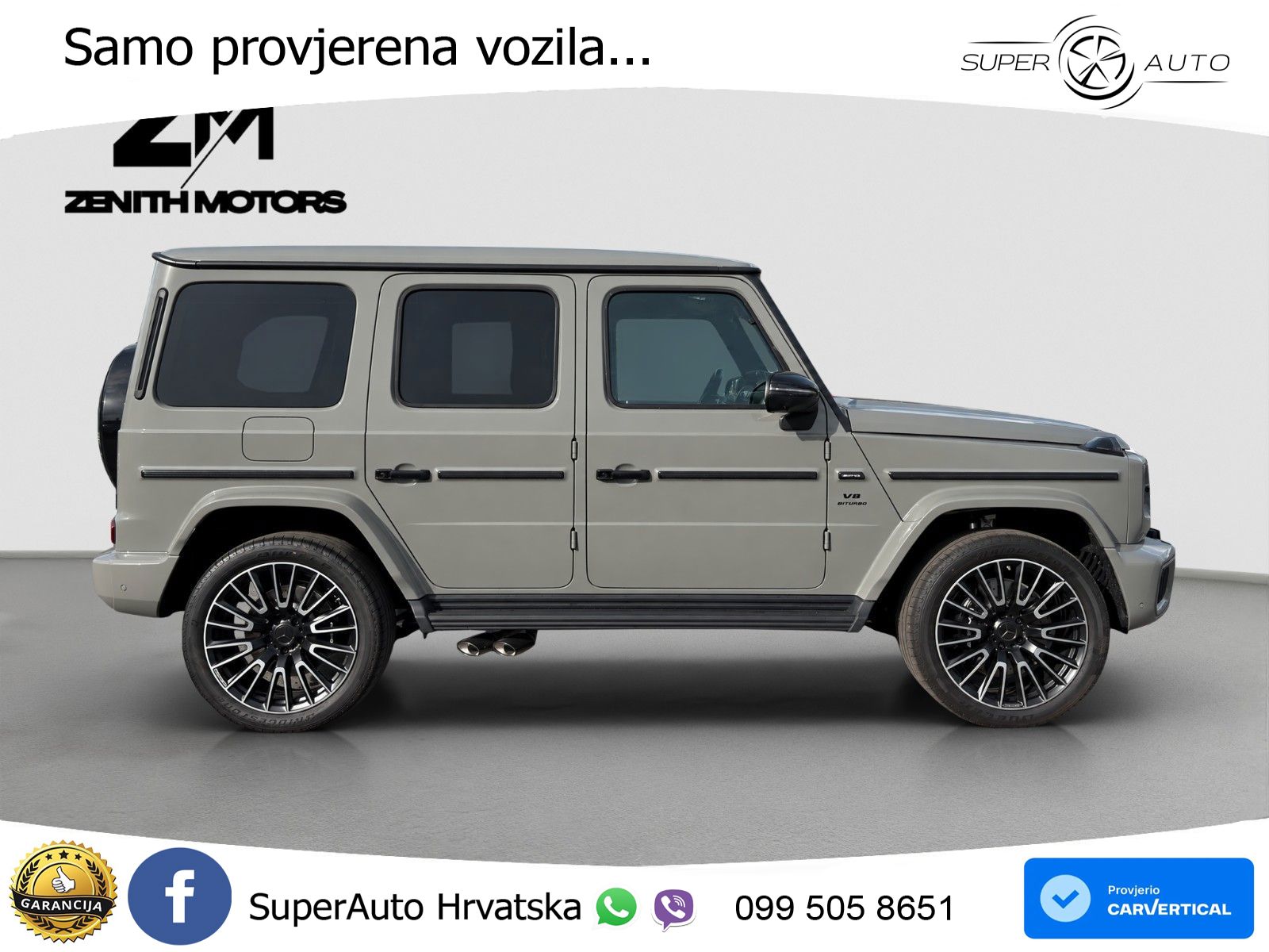 Mercedes AMG G 63 Long V8 (585 KS) 4MATIC 9G-TRONIC AMG SPEEDSHIFT TCT