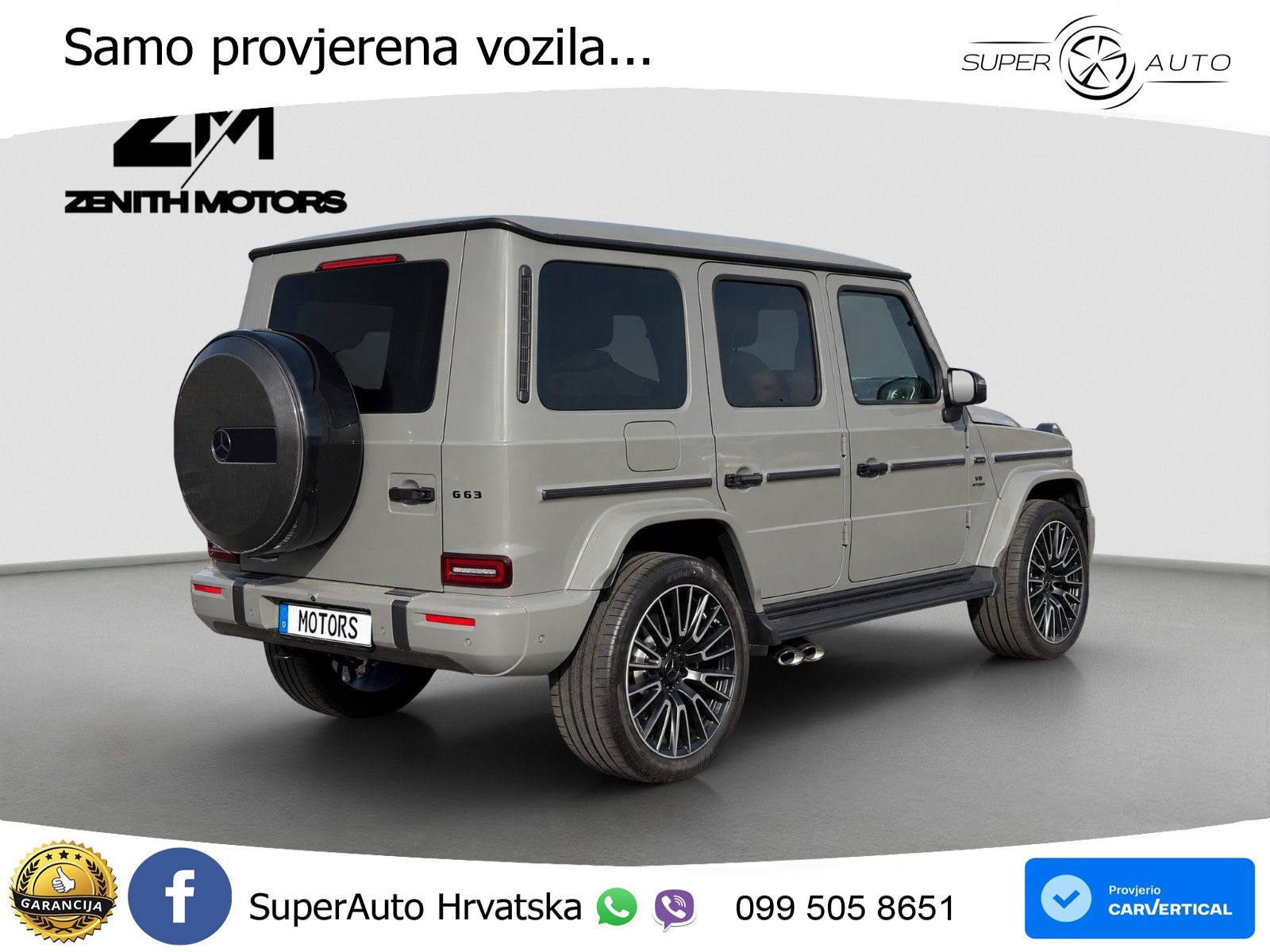 Mercedes AMG G 63 Long V8 (585 KS) 4MATIC 9G-TRONIC AMG SPEEDSHIFT TCT