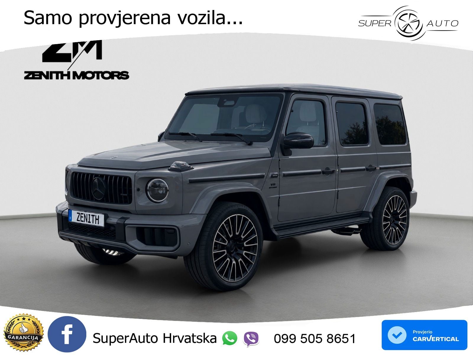 Mercedes AMG G 63 Long V8 (585 KS) 4MATIC 9G-TRONIC AMG SPEEDSHIFT TCT