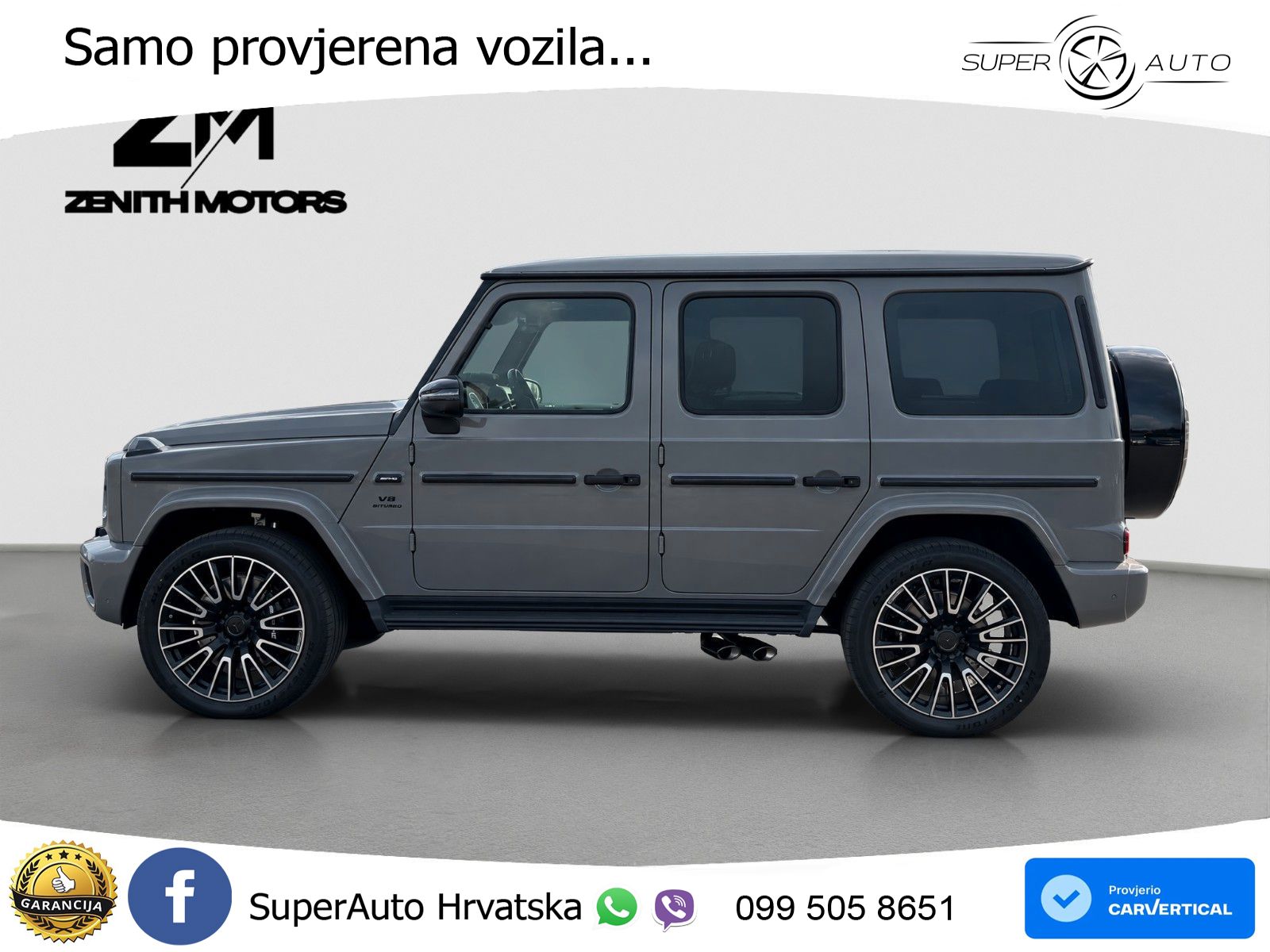 Mercedes AMG G 63 Long V8 (585 KS) 4MATIC 9G-TRONIC AMG SPEEDSHIFT TCT