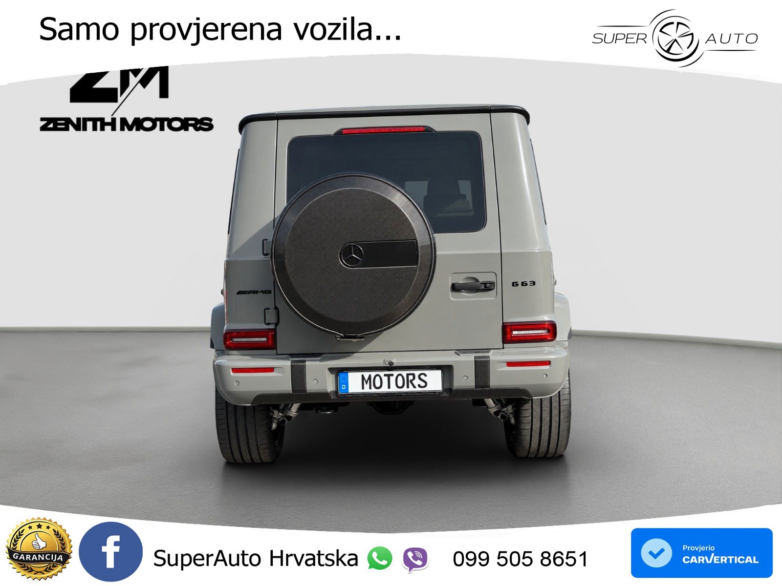 Mercedes AMG G 63 Long V8 (585 KS) 4MATIC 9G-TRONIC AMG SPEEDSHIFT TCT