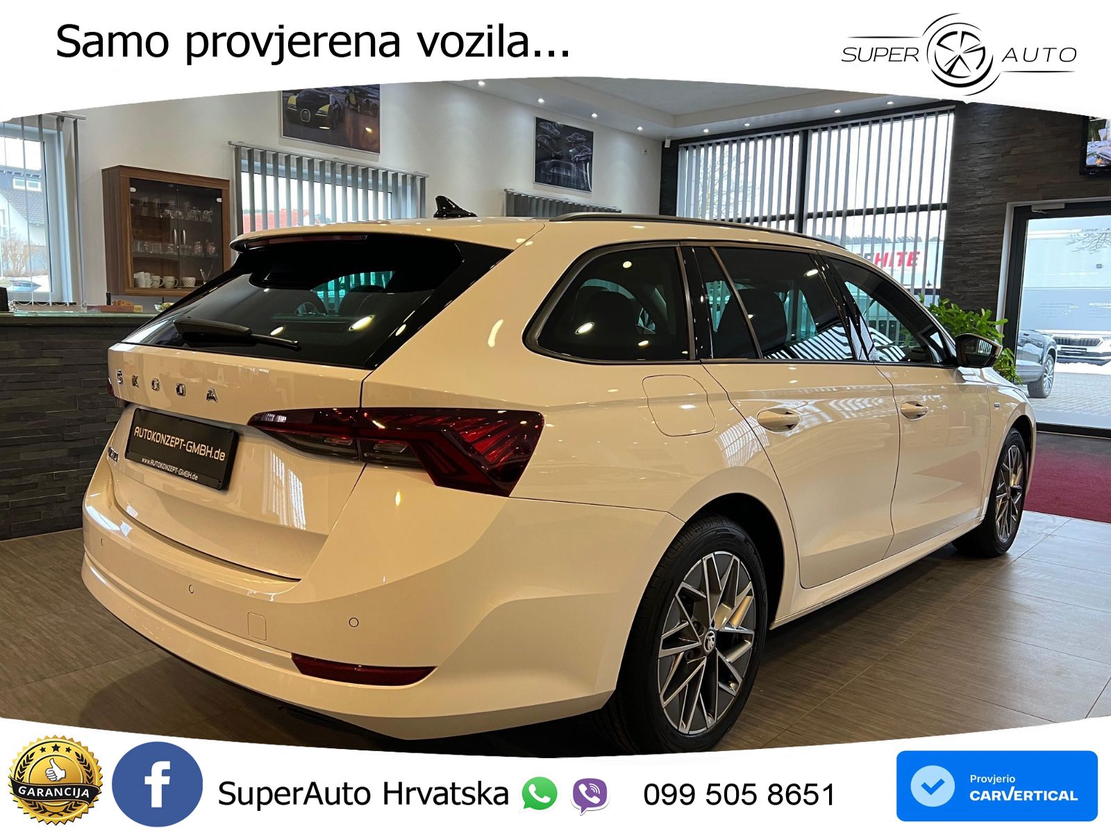 Škoda Octavia Combi 2.0 TDI (150 KS) DSG LED+GR SJED+ACC