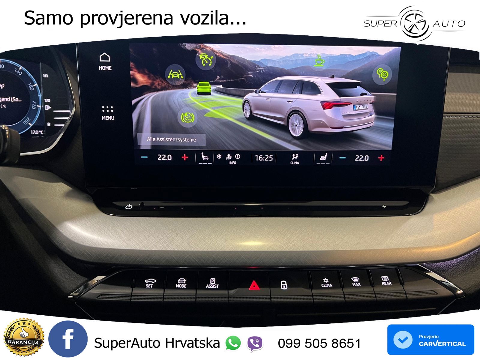 Škoda Octavia Combi 2.0 TDI (150 KS) DSG LED+GR SJED+ACC