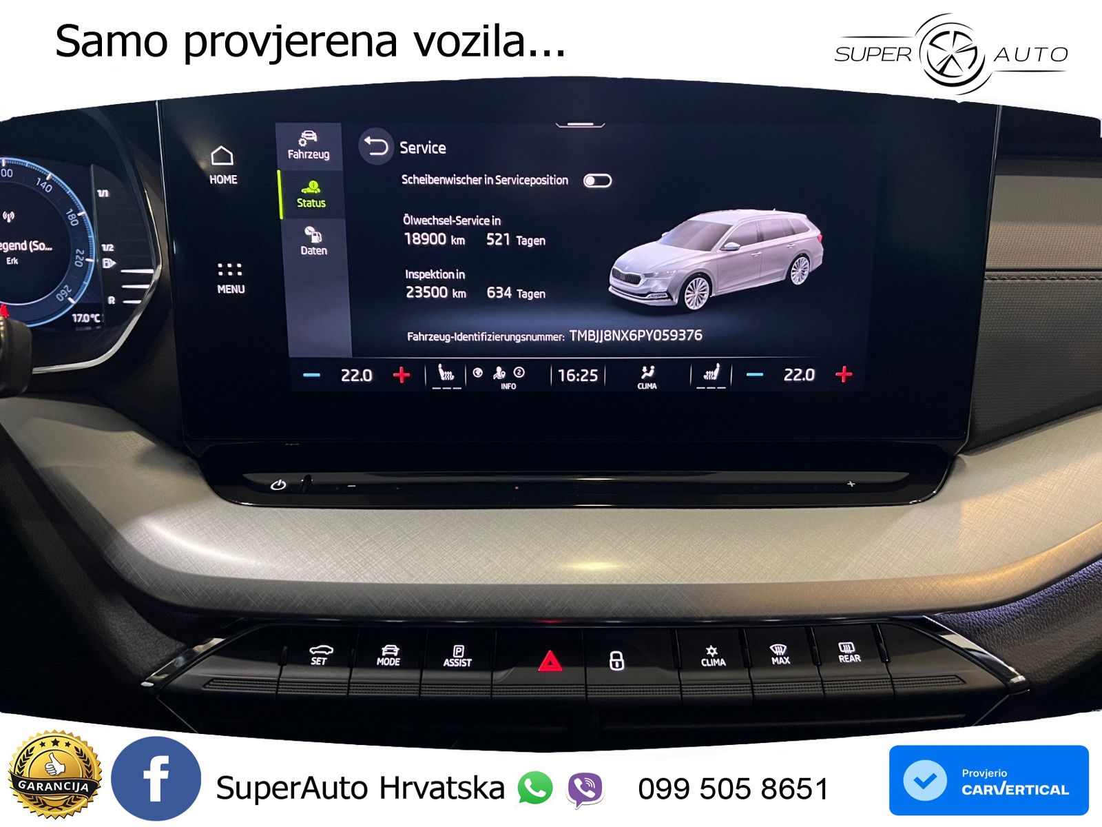 Škoda Octavia Combi 2.0 TDI (150 KS) DSG LED+GR SJED+ACC