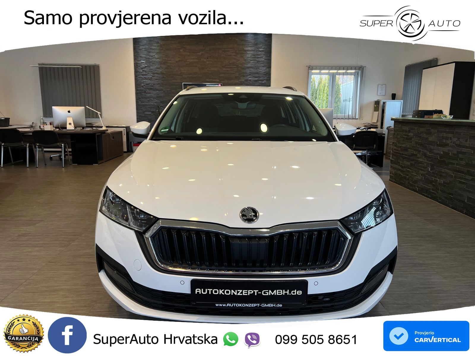 Škoda Octavia Combi 2.0 TDI (150 KS) DSG LED+GR SJED+ACC