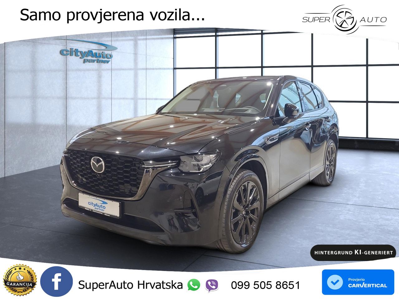 Mazda CX-60 3.3 e-Skyactiv D (254 KS) AWD Automatic MATRIX+GR SJED+KAM